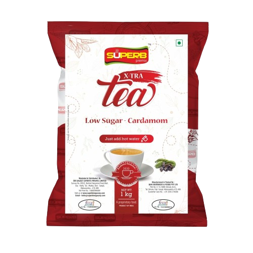 X-tra cardamom tea low sugar premix